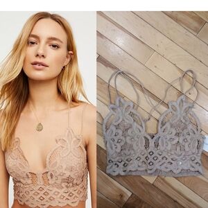 NWT Free People | Adella Bralette In Nude